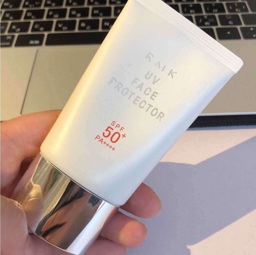 UVフェイスプロテクター50/RMK/日焼け止めクリームを使ったクチコミ(1枚目)