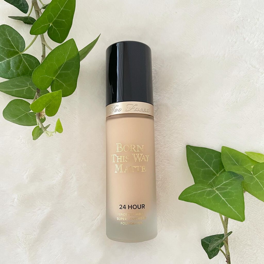 ボーン ディス ウェイ アンディテクタブル 24H マット ファンデーション/Too Faced/リキッドファンデーションを使ったクチコミ(2枚目)