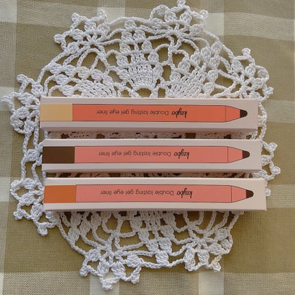 ダブルラスティングジェルライナー/keybo/ジェルアイライナーを使ったクチコミ(1枚目)