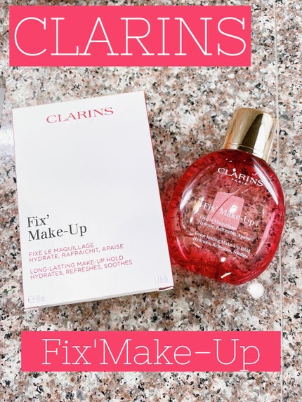 フィックス メイクアップ/CLARINS/ミスト状化粧水を使ったクチコミ(1枚目)