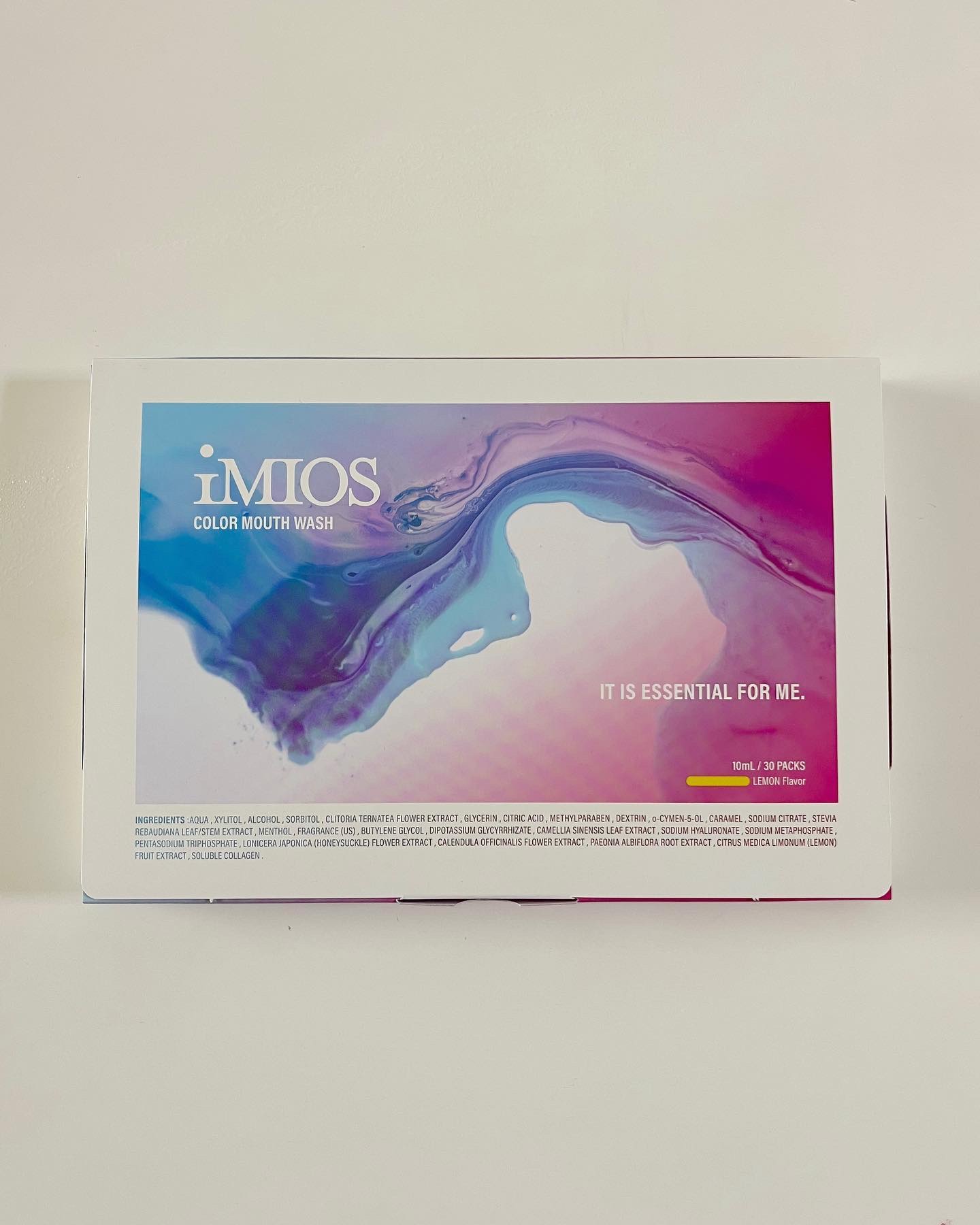 カラーマウスウォッシュ/iMIOS/マウスウォッシュ・スプレーを使ったクチコミ（2枚目）