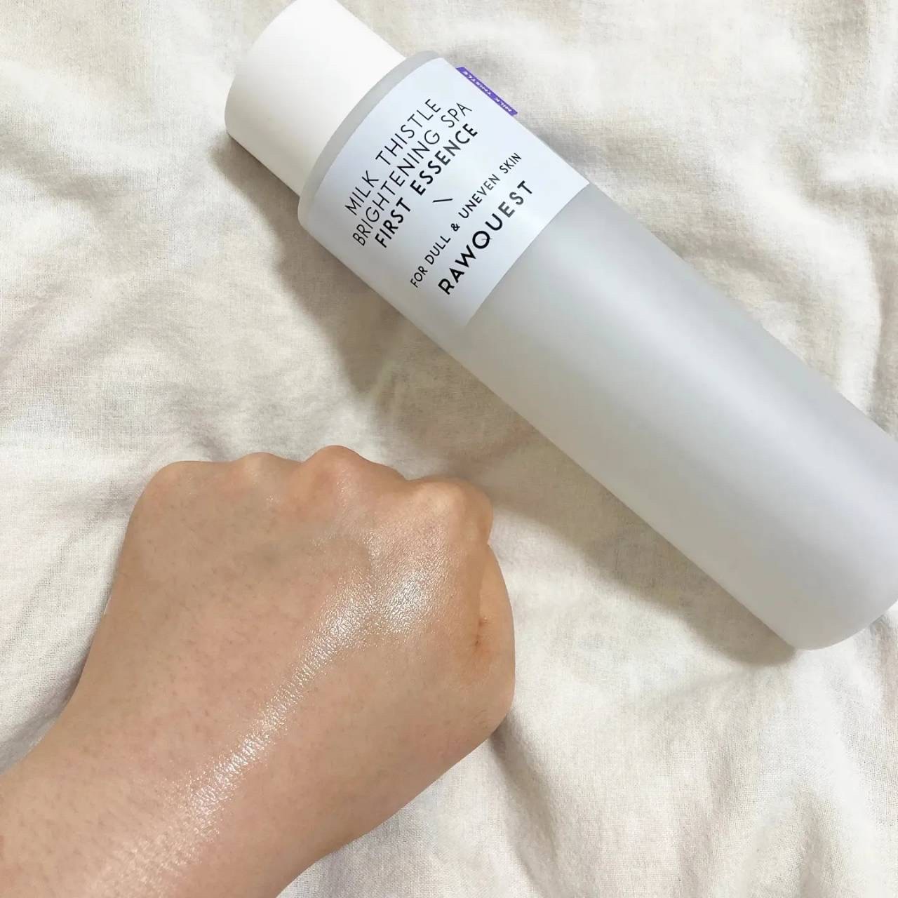 ミルクシスルブライトニングスパ ファーストエッセンス/RAWQUEST/化粧水を使ったクチコミ（3枚目）