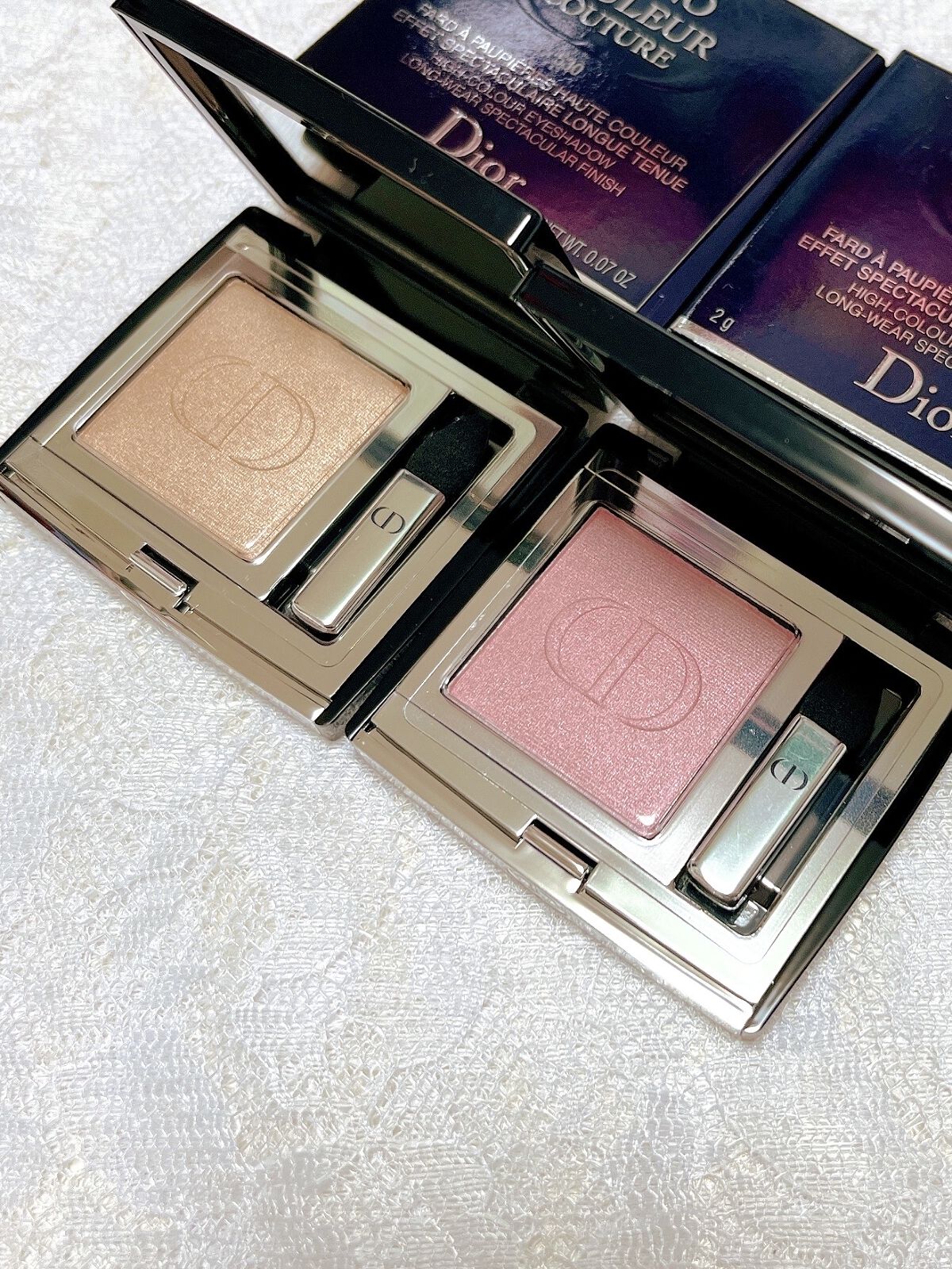 モノ クルール クチュール 240 デニム/Dior/単色アイシャドウを使ったクチコミ（2枚目）