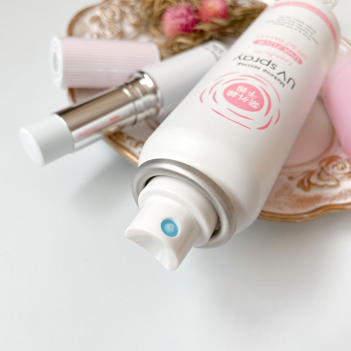 紫外線予報 メイクを守るUVスプレーM/紫外線予報/日焼け止めミスト・スプレーを使ったクチコミ(4枚目)