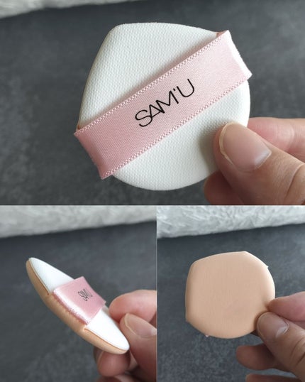 センシティブピュア&ピュアクッション/SAM'U/クッションファンデーションを使ったクチコミ(4枚目)