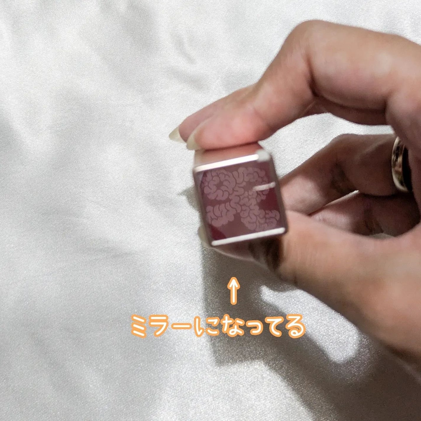 リリミュウ バタールージュ/Ririmew/口紅を使ったクチコミ(5枚目)