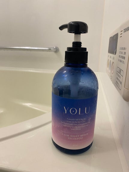 カームナイトリペアシャンプー/トリートメント/YOLU/市販シャンプーを使ったクチコミ(1枚目)