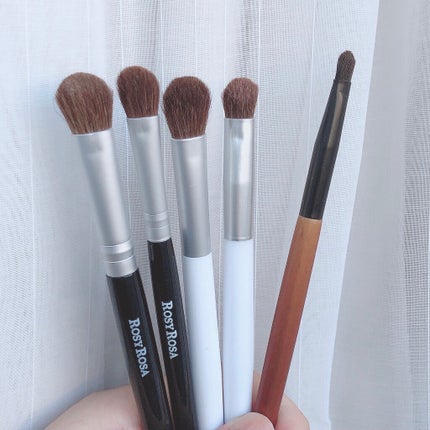 アイシャドウブラシセット/ロージーローザ/メイクブラシを使ったクチコミ(5枚目)