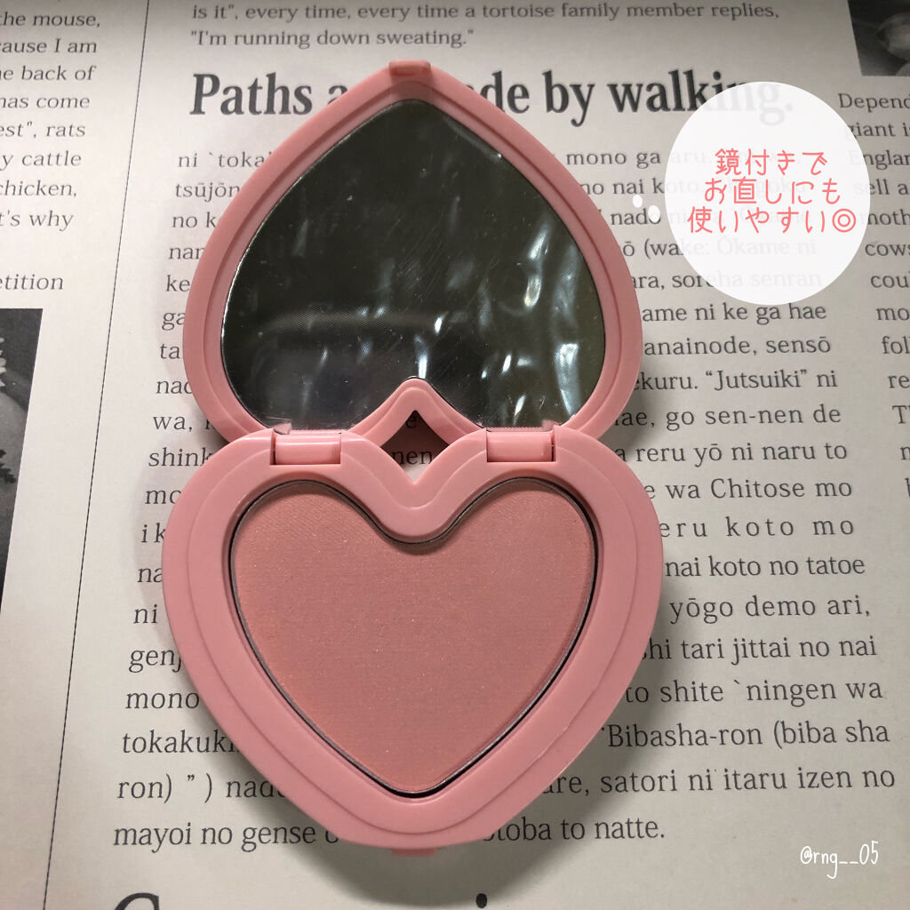 Luv Beam Cheek/lilybyred/パウダーチークを使ったクチコミ（2枚目）