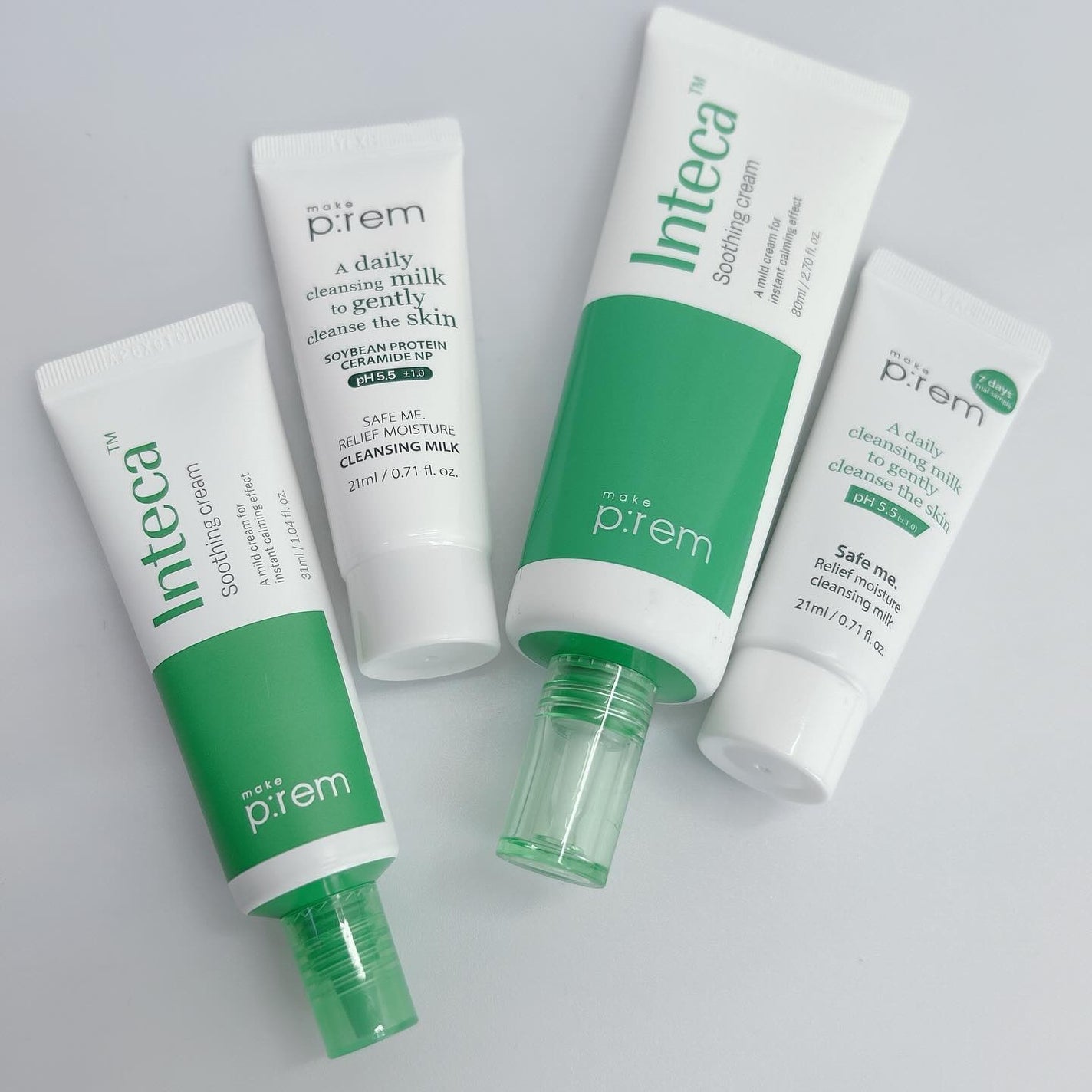 インテカ スージングクリーム/make prem/フェイスクリームを使ったクチコミ(2枚目)