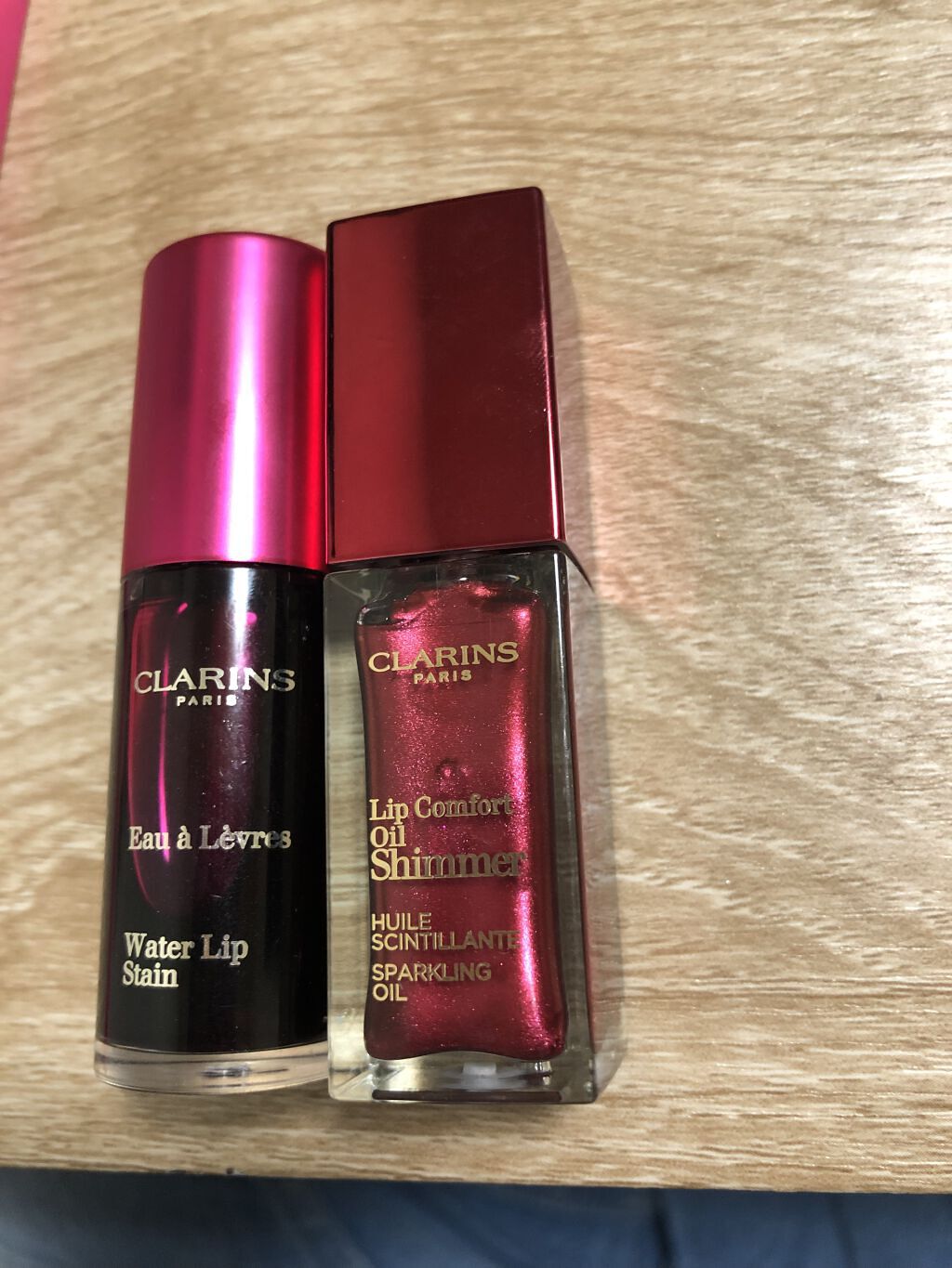 コンフォート リップオイル シマー/CLARINS/リップグロスを使ったクチコミ（1枚目）