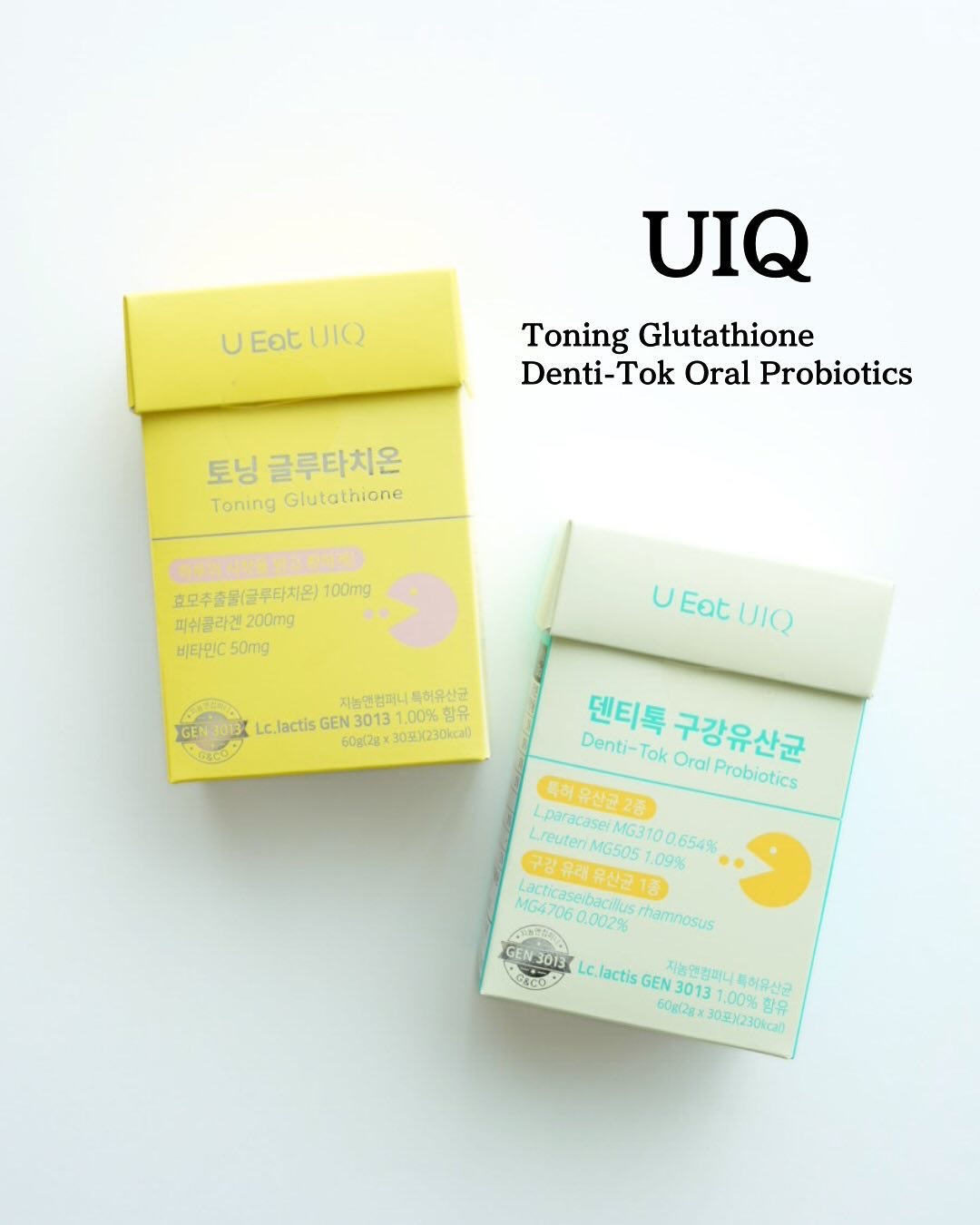 U EAT UIQ デンティ・トックオーラル乳酸菌/UIQ/美容サプリメントを使ったクチコミ（1枚目）