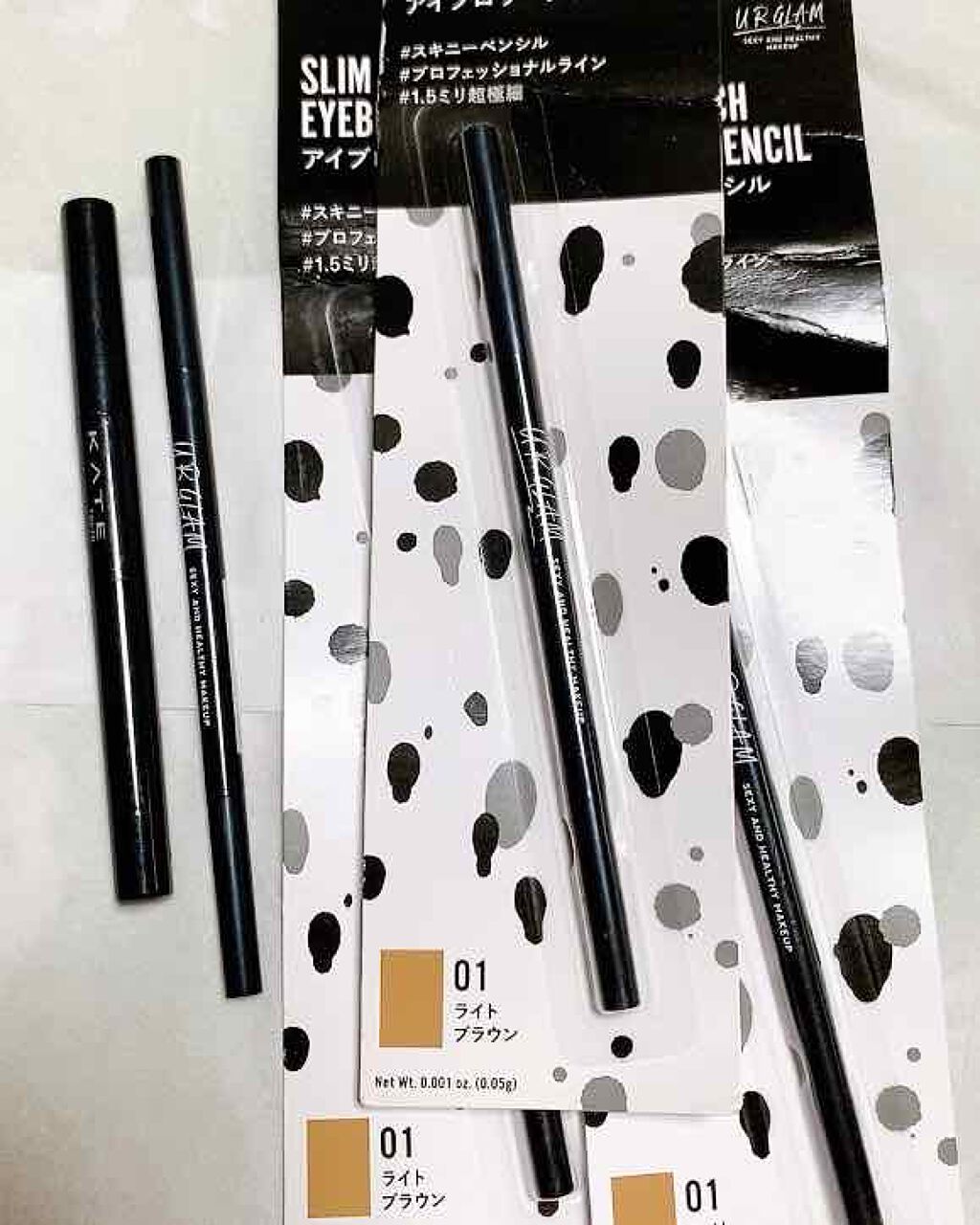 スリムスケッチアイブロウペンシル/U R GLAM/アイブロウペンシルを使ったクチコミ(1枚目)