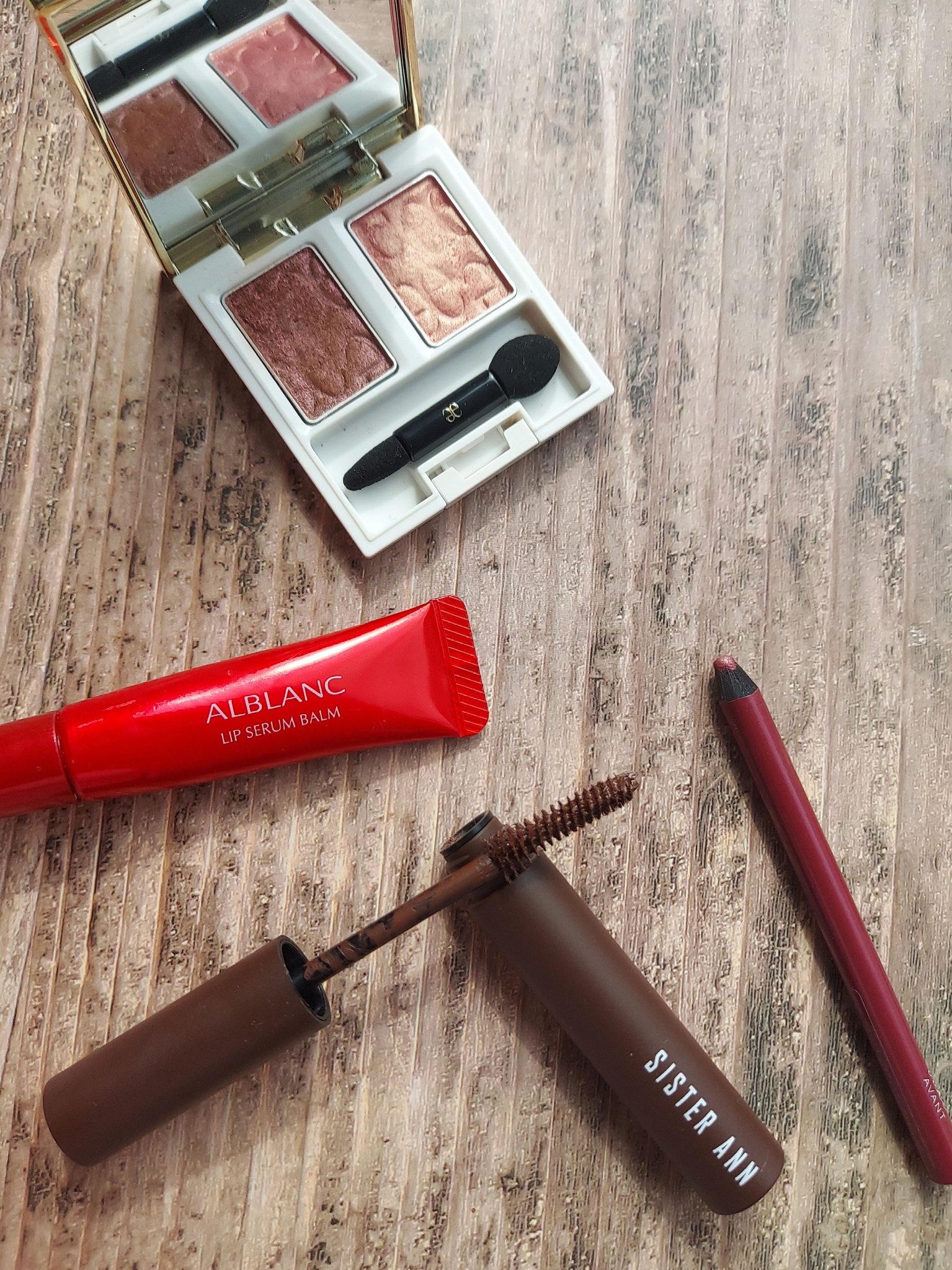 スマートウォータープルーフマスカラ 02 ブラウンマスカラ/SISTER ANN/マスカラを使ったクチコミ（1枚目）