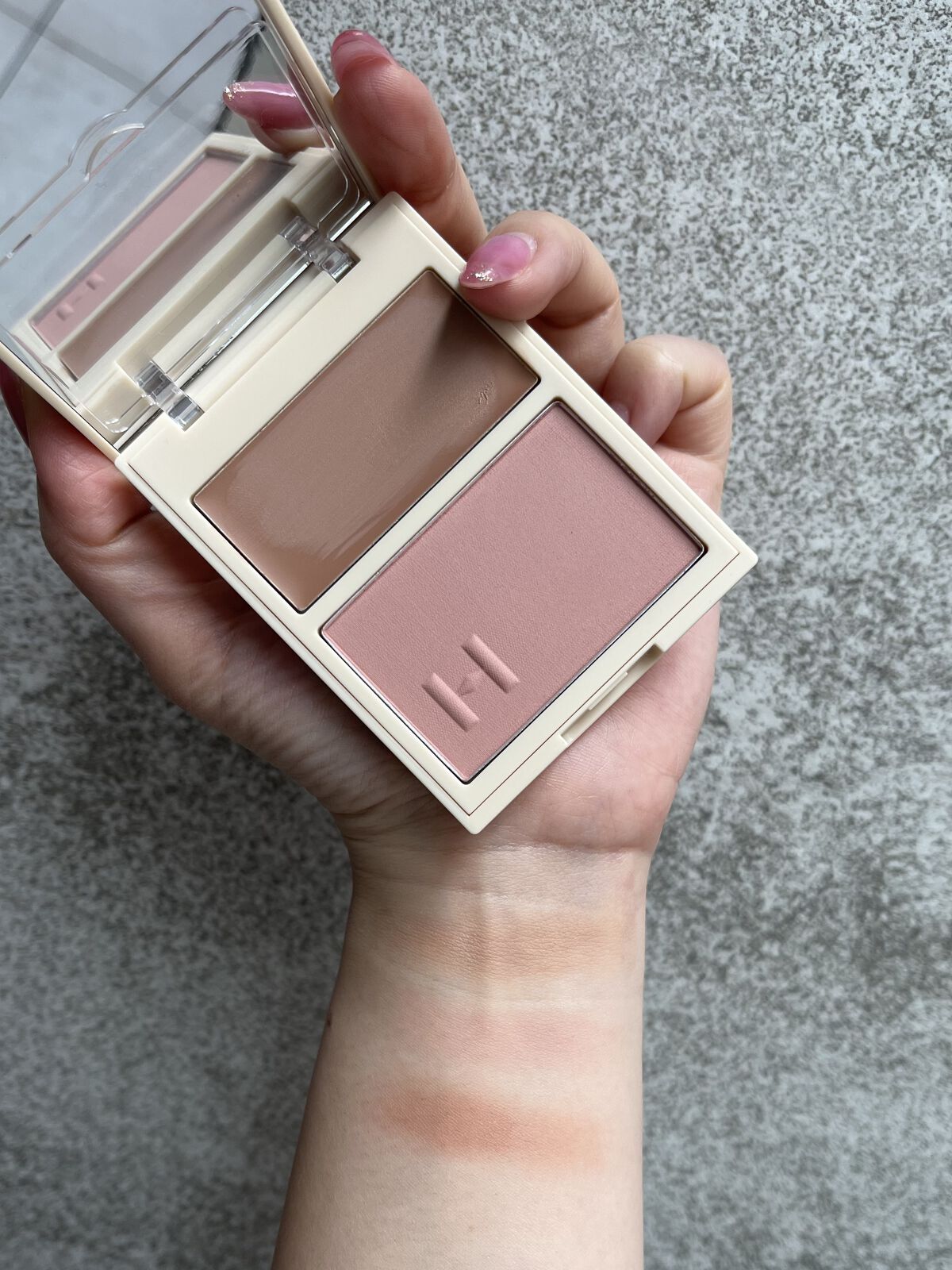 トゥルーディメンションレイヤリングチーク/hince/パウダーチークを使ったクチコミ（2枚目）