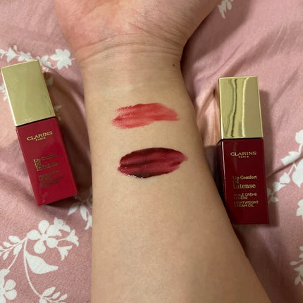 コンフォート リップオイル インテンス/CLARINS/リップグロスを使ったクチコミ(2枚目)