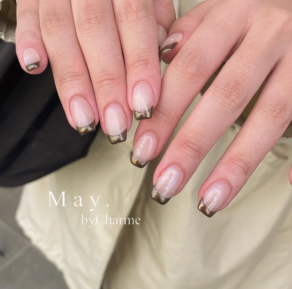 pikarin8993x🦋LIPSパートナー on LIPS 「.🐻🐻🐻@bycharme__originalネイルパウダー ..」(1枚目)