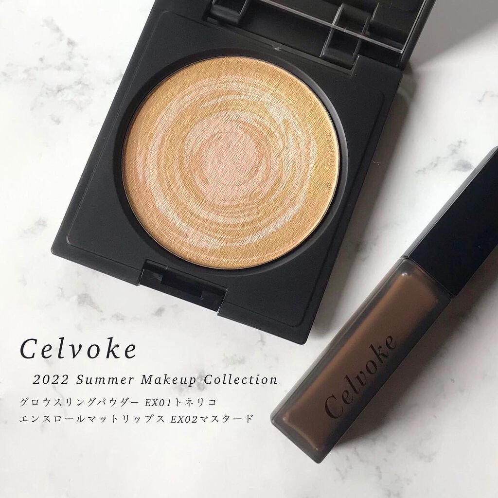 エンスロール マット リップス EX02 マスタード(限定色)/Celvoke/口紅を使ったクチコミ（1枚目）