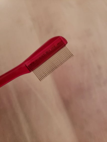 マスカラコーム メタルN(ナチュラル)/チャスティ/その他化粧小物を使ったクチコミ(2枚目)