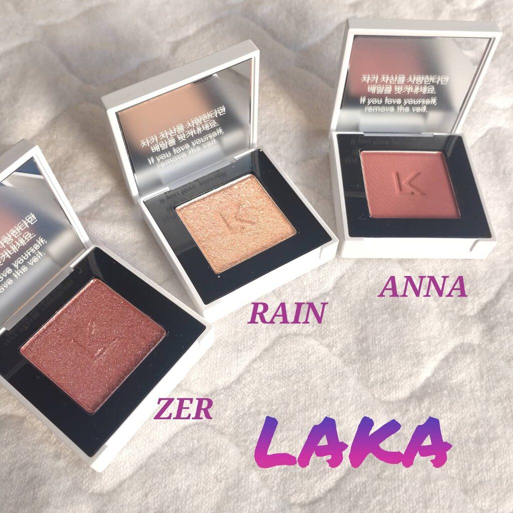 ジャストアイシャドウ/Laka/単色アイシャドウを使ったクチコミ（1枚目）