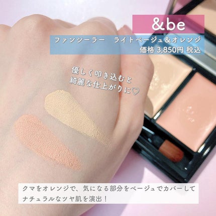 &be ファンシーラー/&be/パレットコンシーラーを使ったクチコミ(8枚目)