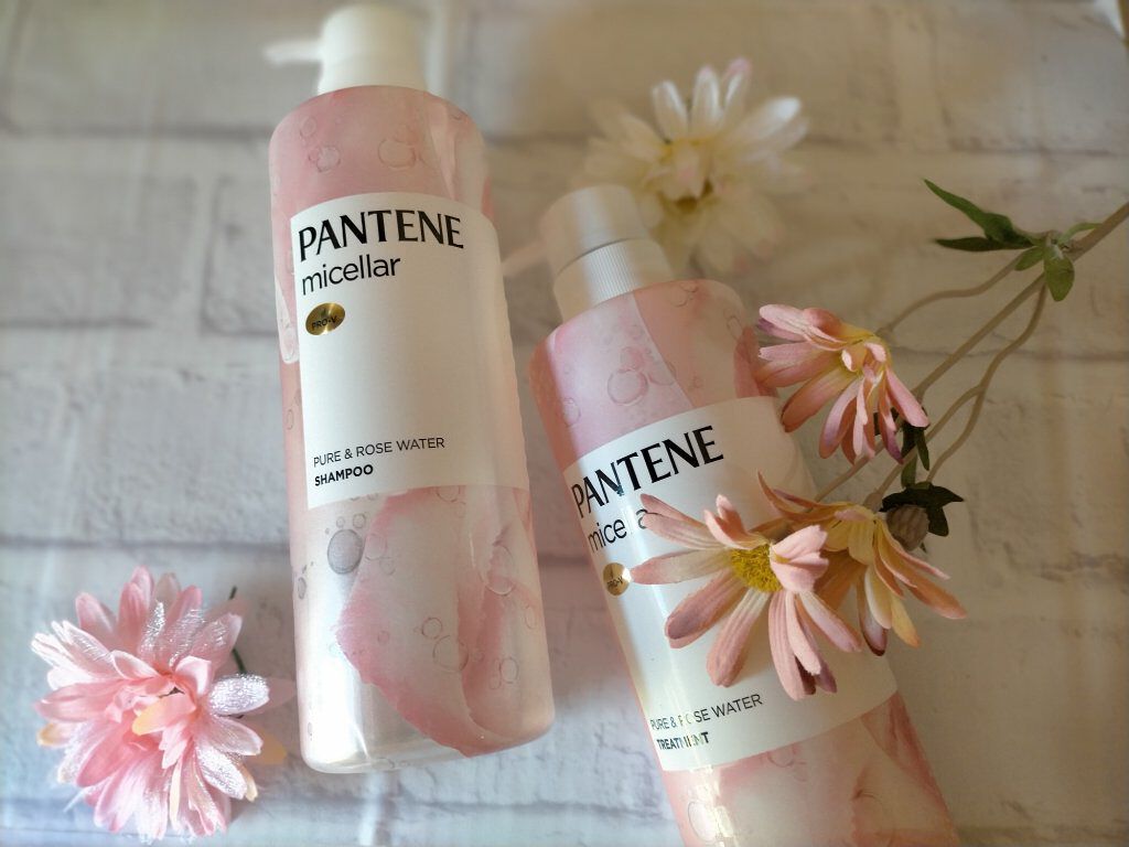 PRO-V ミセラー ピュア＆ローズウォーター ノンシリコンシャンプー/トリートメント/パンテーン/市販シャンプーを使ったクチコミ（1枚目）