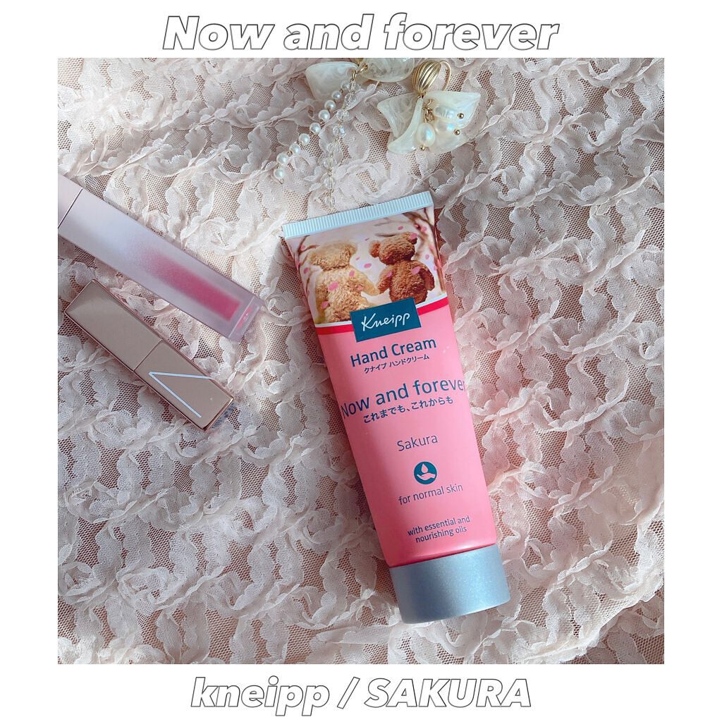 クナイプ ハンドクリーム サクラの香り/クナイプ/ハンドクリームを使ったクチコミ（1枚目）