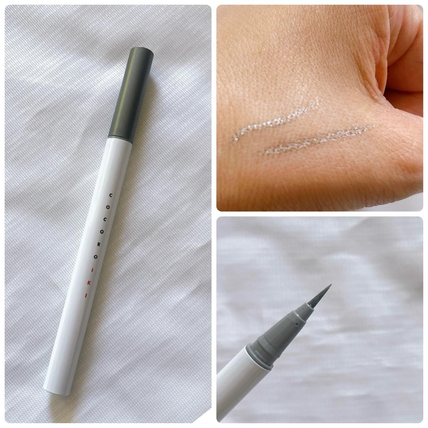 アイデザインライナー/COCOROIKI/リキッドアイライナーを使ったクチコミ(3枚目)