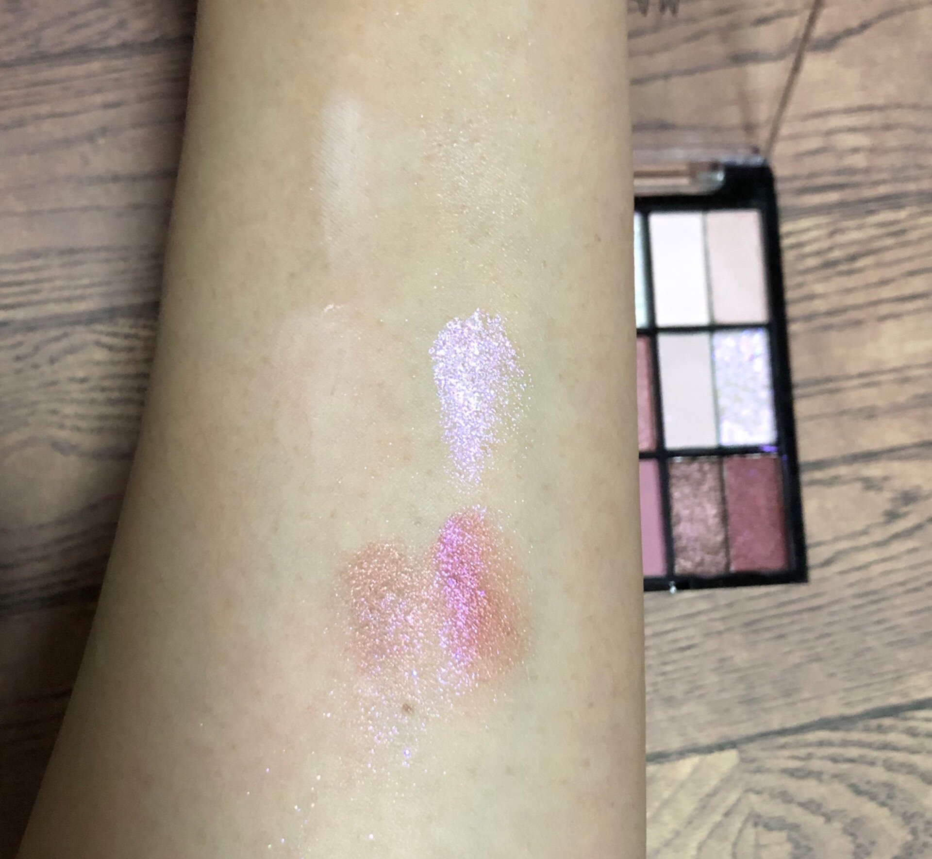 18カラーアイパレット/U R GLAM/アイシャドウパレットを使ったクチコミ（2枚目）