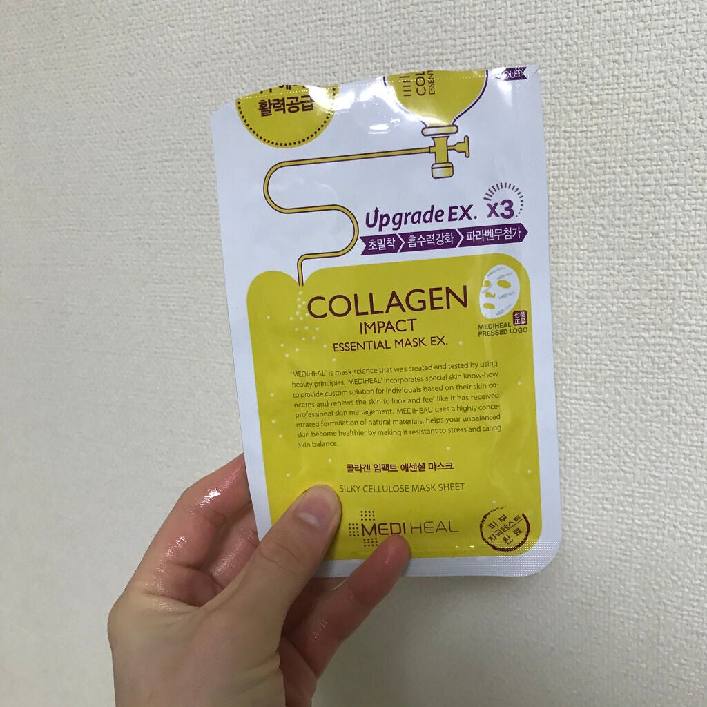 コラーゲン インパクト エッセンシャルマスクEX/MEDIHEAL/シートマスク・パックを使ったクチコミ(3枚目)