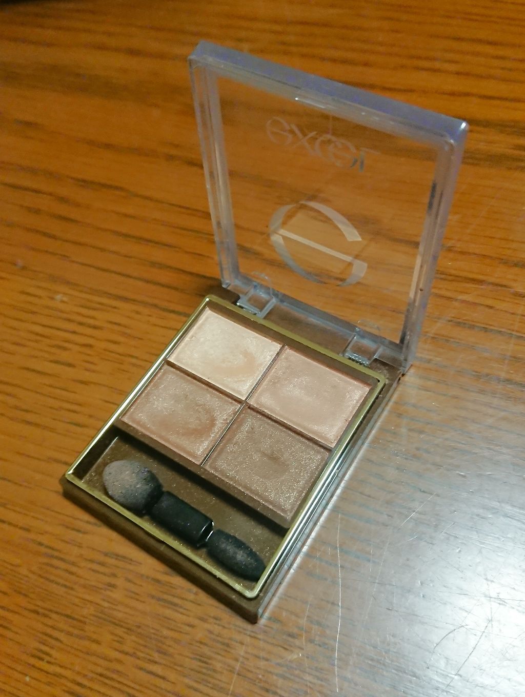 スキニーリッチシャドウ/excel/アイシャドウパレットを使ったクチコミ(2枚目)