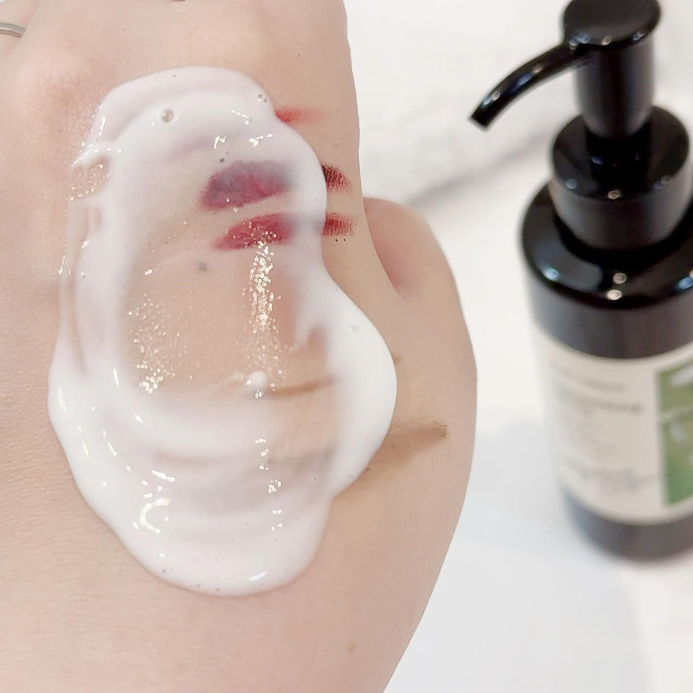 クレンジングミルク/chant a charm /ミルククレンジングを使ったクチコミ(4枚目)