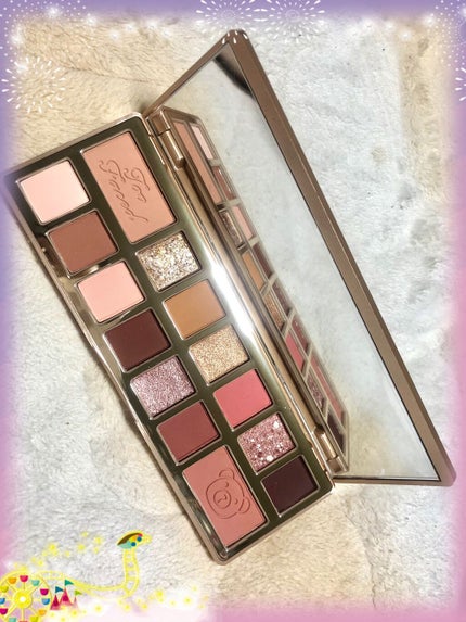 テディ ベア アイシャドウ パレット/Too Faced/アイシャドウパレットを使ったクチコミ(2枚目)
