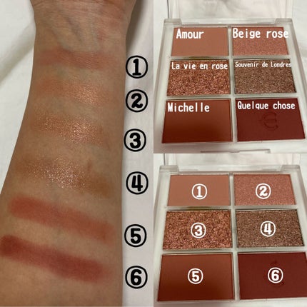 プロアイシャドウパレットセシル/CELEFIT/アイシャドウパレットを使ったクチコミ(2枚目)