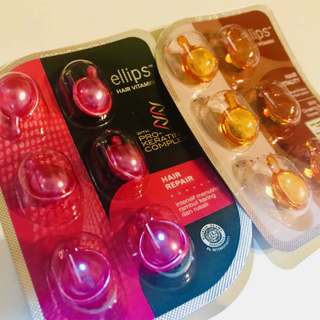 ヘアーオイル【トリートメント】/ellips/ヘアオイルを使ったクチコミ(1枚目)