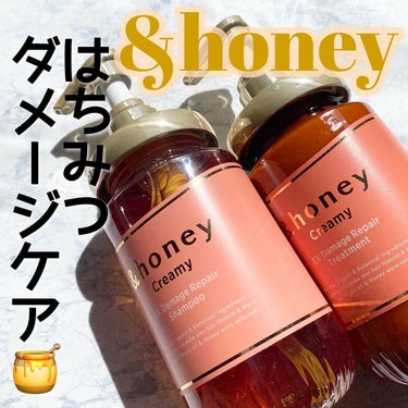 Creamy EXダメージリペアシャンプー1.0/ヘアトリートメント2.0/&honey/シャンプー・コンディショナーを使ったクチコミ（1枚目）