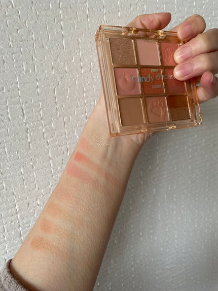 Your candy dream palette 9色パレットアイシャドウ/Meilinda/パウダーアイシャドウを使ったクチコミ(8枚目)