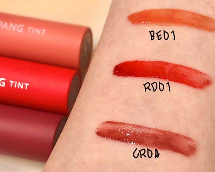 アピュー ジューシーパン ティント/A’pieu/リップティントを使ったクチコミ(2枚目)