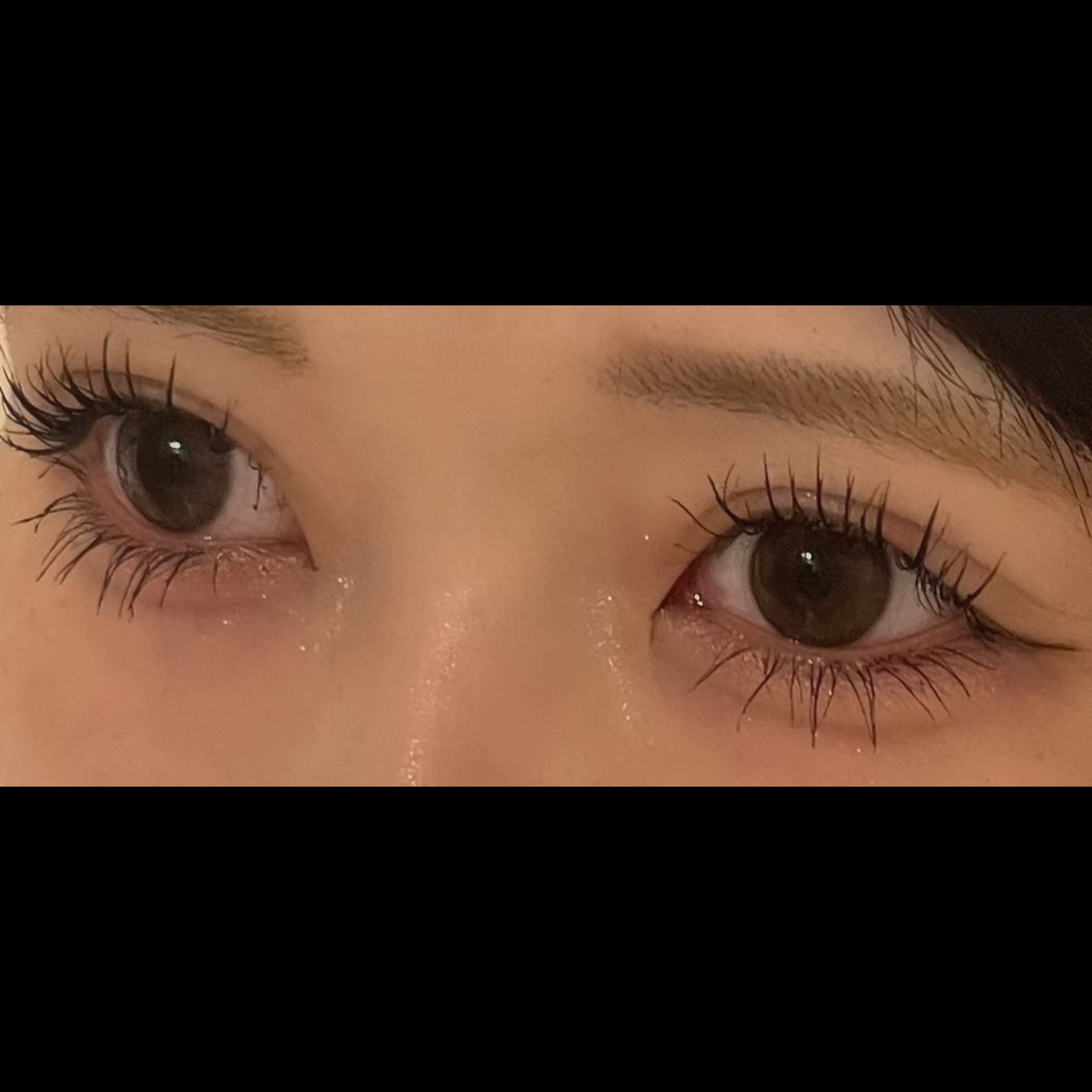 クロシナちゃん on LIPS 「自まつげ派さん必見!マツエク無し✨️✨️最近の目元はこんな感じ..」(2枚目)