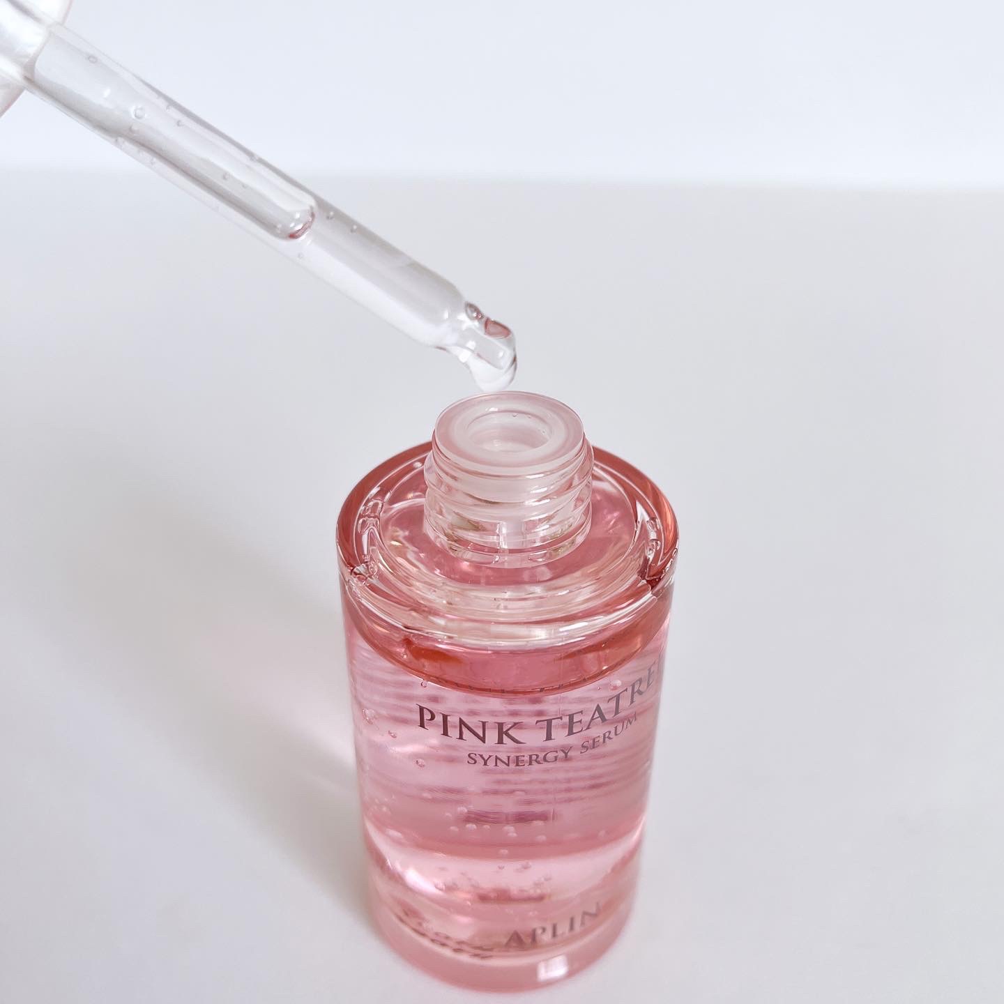 ピンクティーツリーシナジーセラム/APLIN/美容液を使ったクチコミ（3枚目）