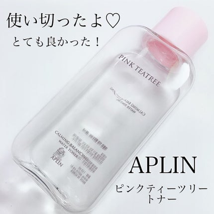 ピンクティーツリートナー/APLIN/化粧水を使ったクチコミ(1枚目)