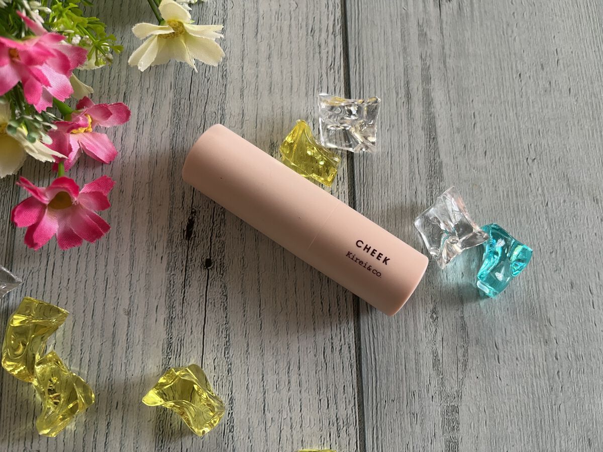 スティックチーク 03ブラウン/Kirei&co./ジェル・クリームチークを使ったクチコミ（2枚目）