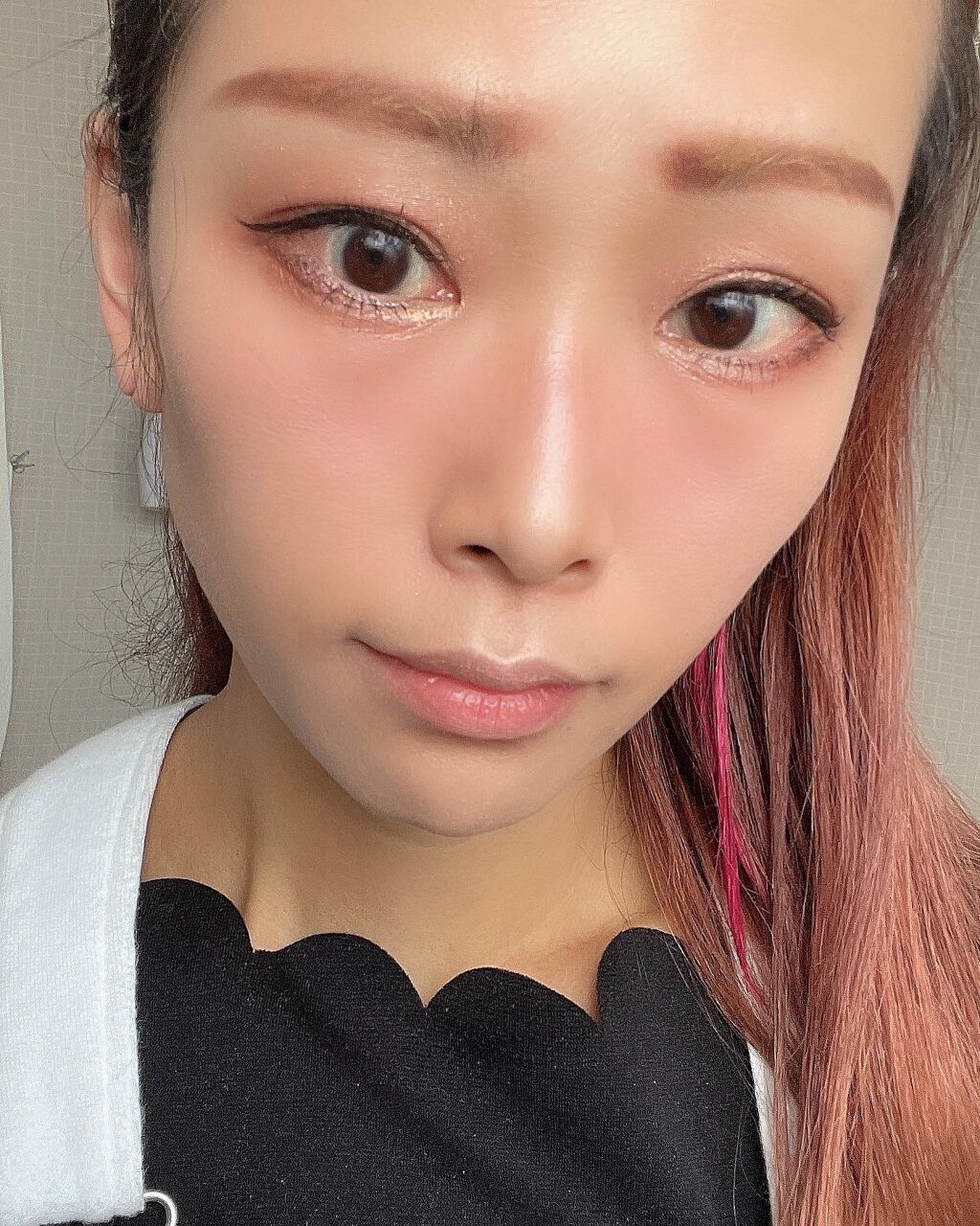 ハンオールフィックスマスカラ/rom&nd/マスカラを使ったクチコミ(4枚目)