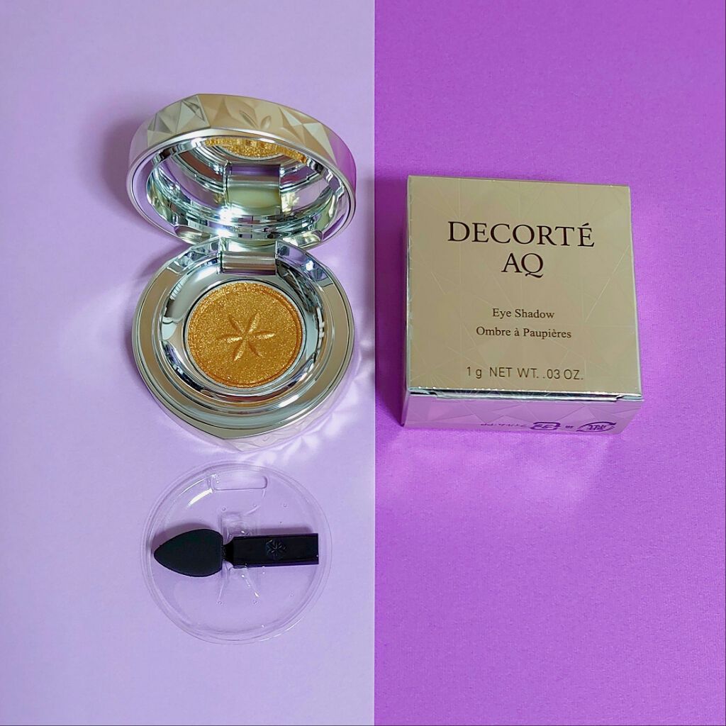 AQ アイシャドウ 12/DECORTÉ/単色アイシャドウを使ったクチコミ（1枚目）
