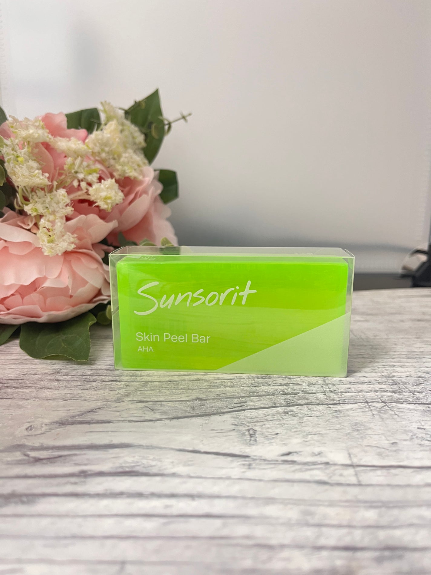 スキンピールバー AHA/サンソリット/洗顔石鹸を使ったクチコミ(1枚目)