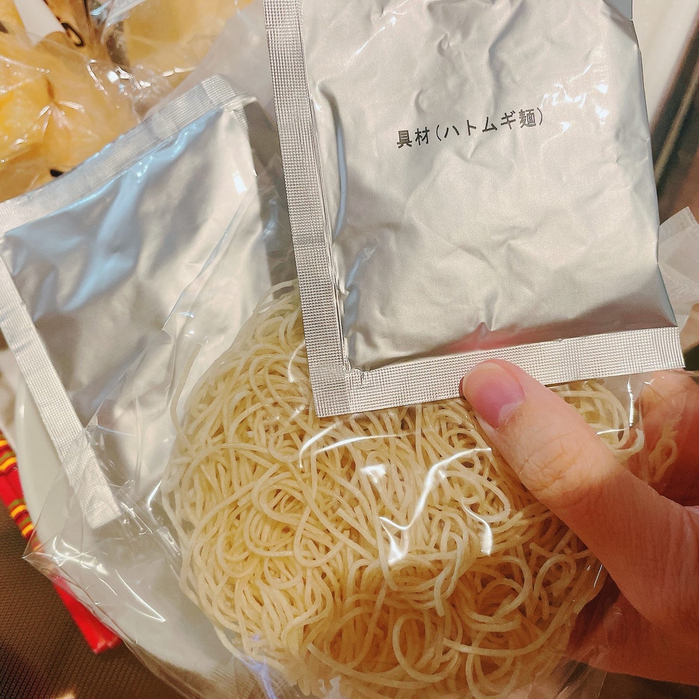 ハトムギ麺/+mugi/低糖質食品を使ったクチコミ(4枚目)