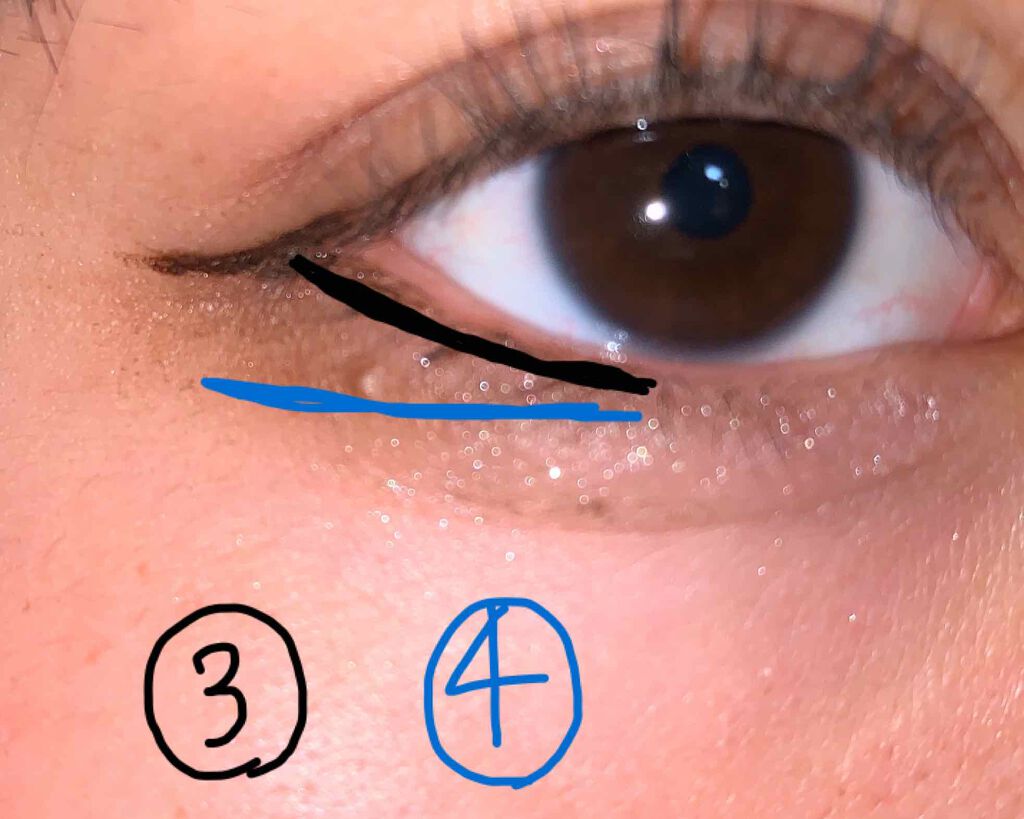 UR GLAM　BLOOMING EYE COLOR PALETTE/U R GLAM/アイシャドウパレットを使ったクチコミ（3枚目）