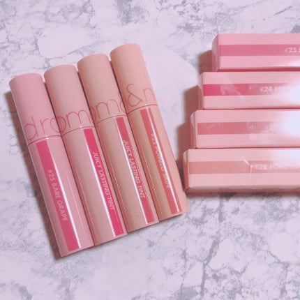 ジューシーラスティングティント/rom&nd/リップティントを使ったクチコミ(3枚目)