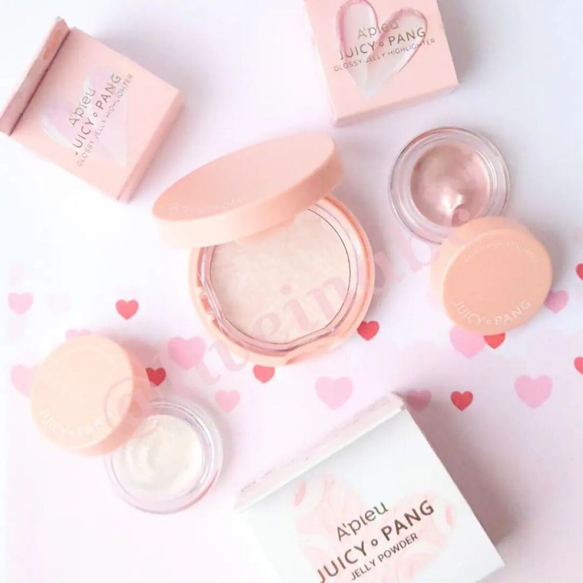 ジューシーパン グロッシージェリーハイライター/A’pieu/クリームハイライトを使ったクチコミ（1枚目）