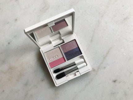 フローレスグロウ リッドテクスチャー アイシャドウ/CHICCA/アイシャドウパレットを使ったクチコミ(2枚目)